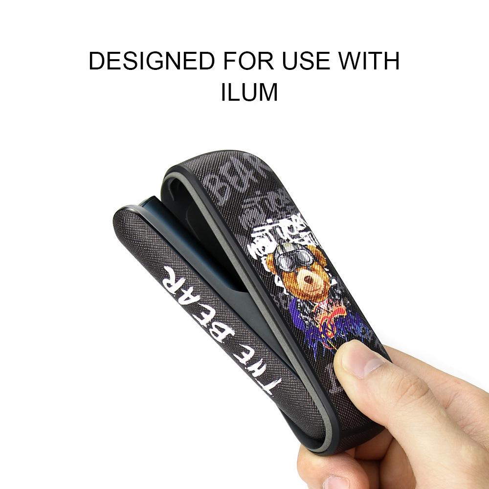 Кожаный чехол для IQO ILUM PRIME ONE - Вмещает 20 стиков SMARTCORE