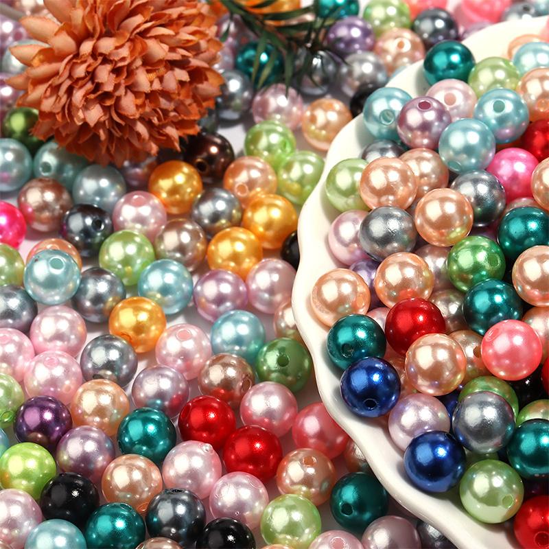 6 мм/8 мм/10 мм DIY для ожерелья, браслета, сережек, красочные принадлежности для рукоделия ручной работы