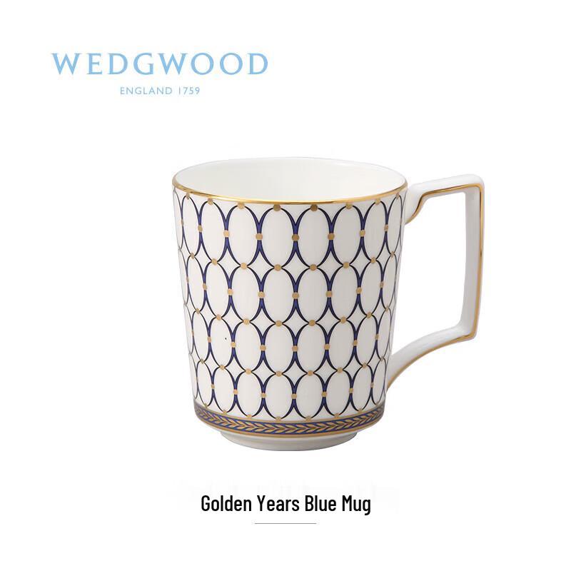 Wedgwood Gilded Rhapsody Blue Mug
