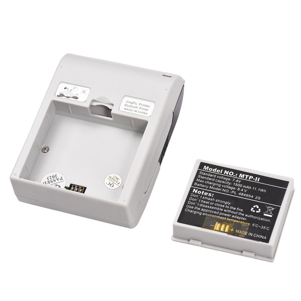 Bisofice портативный мини-термопринтер 2-дюймовый беспроводной USB-принтер для чеков и билетов с 57 мм