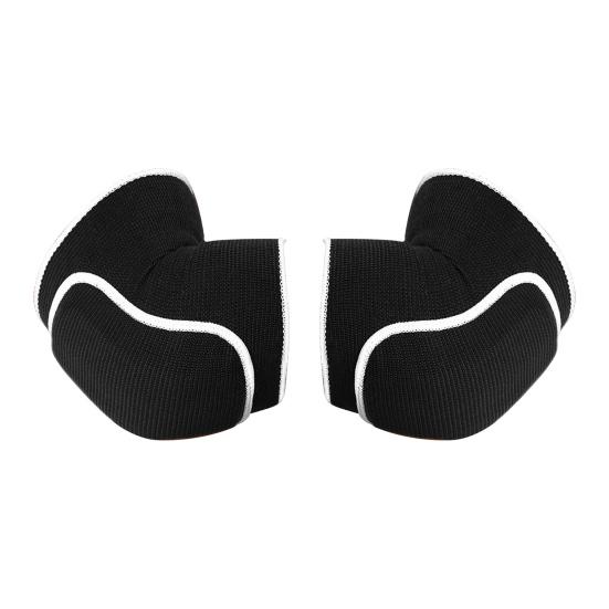 1 Pair Elbow Pads Soft Elastic Breathable Fabric Joint Pain Relief Compression Arm Sleeve Wrap Padded Soft Support Cushion