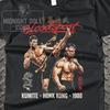 Кровавый спорт (1988) Винтажная футболка Жан-Клода Ван Дамма - Kumite Гонконг Ретро Кино Футболка