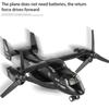 Модель самолета Boeing Bell V-22 Osprey в масштабе 1/400, игрушечный транспортный самолет с откатным механизмом со звуком и светом для детей, коллекция подарков для мальчиков и девочек
