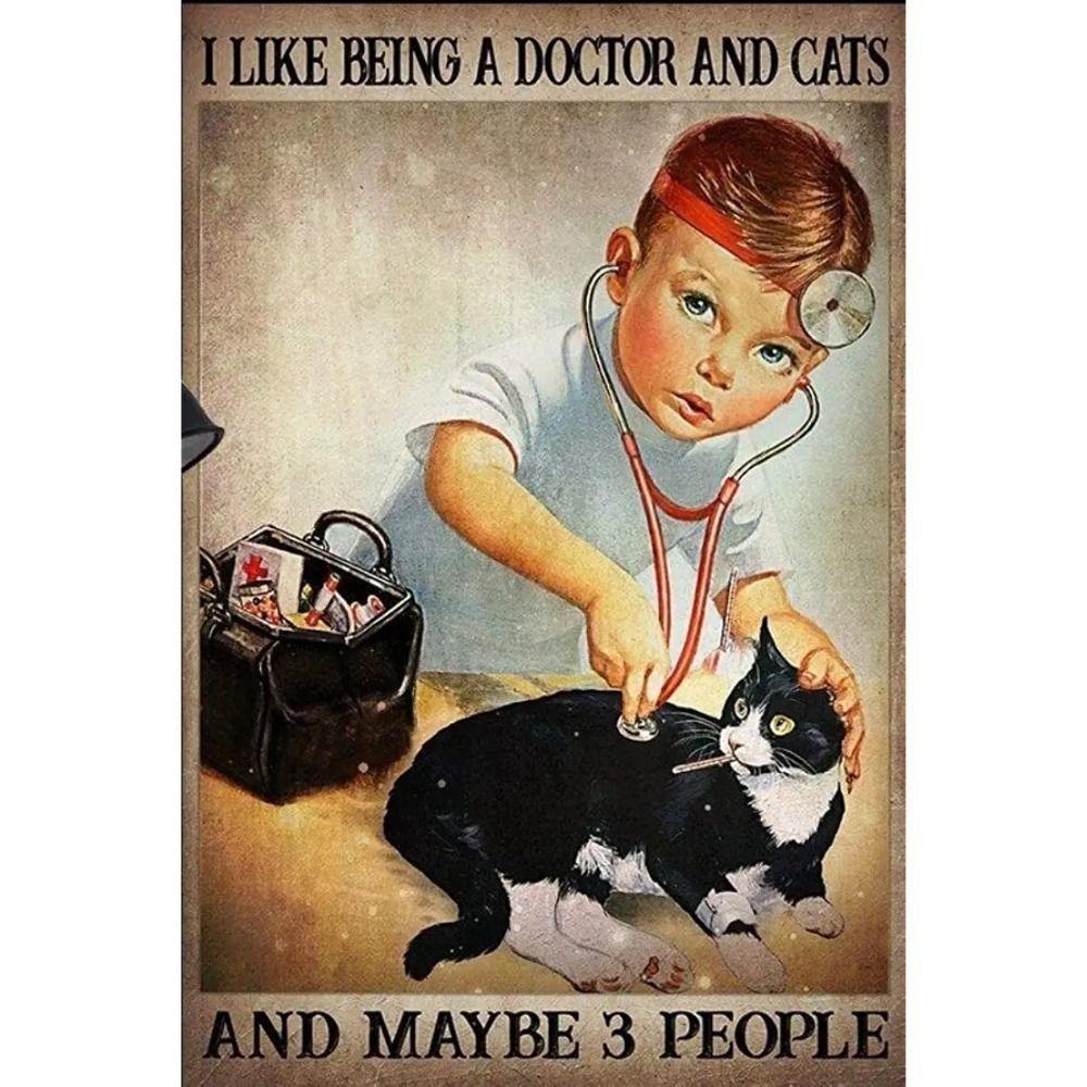 Vintage Metal plaque/Wall Decor, Interior, for Kitchen, Coffee, Bar, Cafe