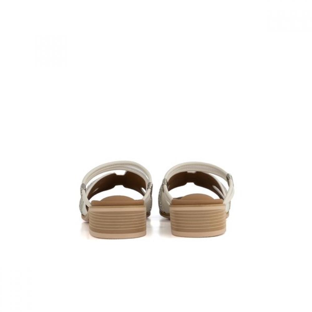 Daks Women 3cm Comfort Two Way Casual Sandals Ivory Drd602ls35