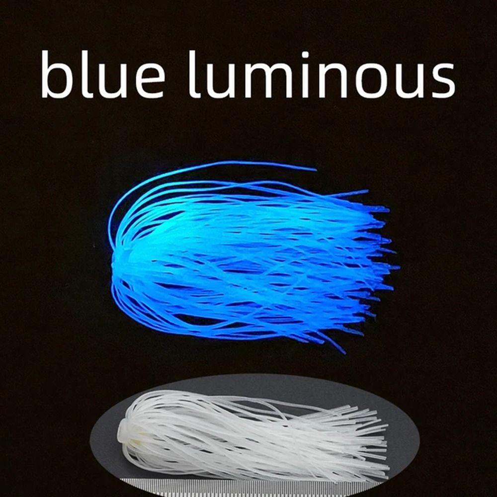 88 Strands Fishing Umbrella Skirts Luminous Silicone Jig Skirts  DIY Spinnerbaits