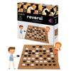 REVERSI Wooden Intelligence and Mind Game Age 5+ 2 Players English-Turkish