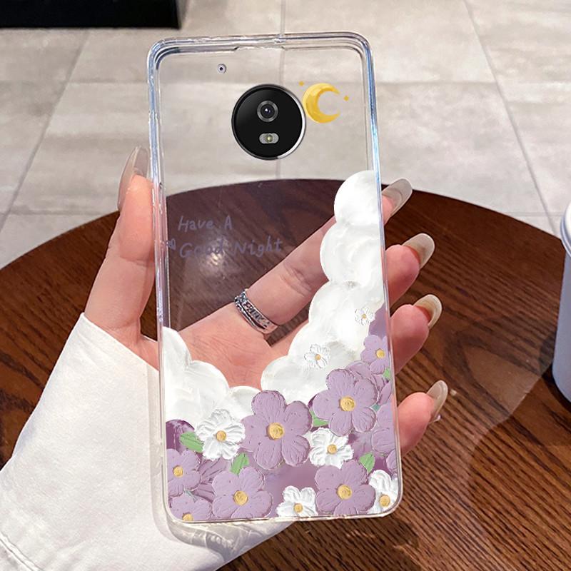 Case For Motorola Moto G5/Moto G5 Plus/Moto X 2017/Moto G5S/Moto G5S Plus Clear Silicone Soft TPU Cover Cute Cat Protective Case