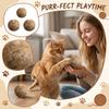 Премиальная игрушка-мячик для кошек - Интерактивная саморазвлекающаяся плюшевая игрушка для умственного и физического развития кошек