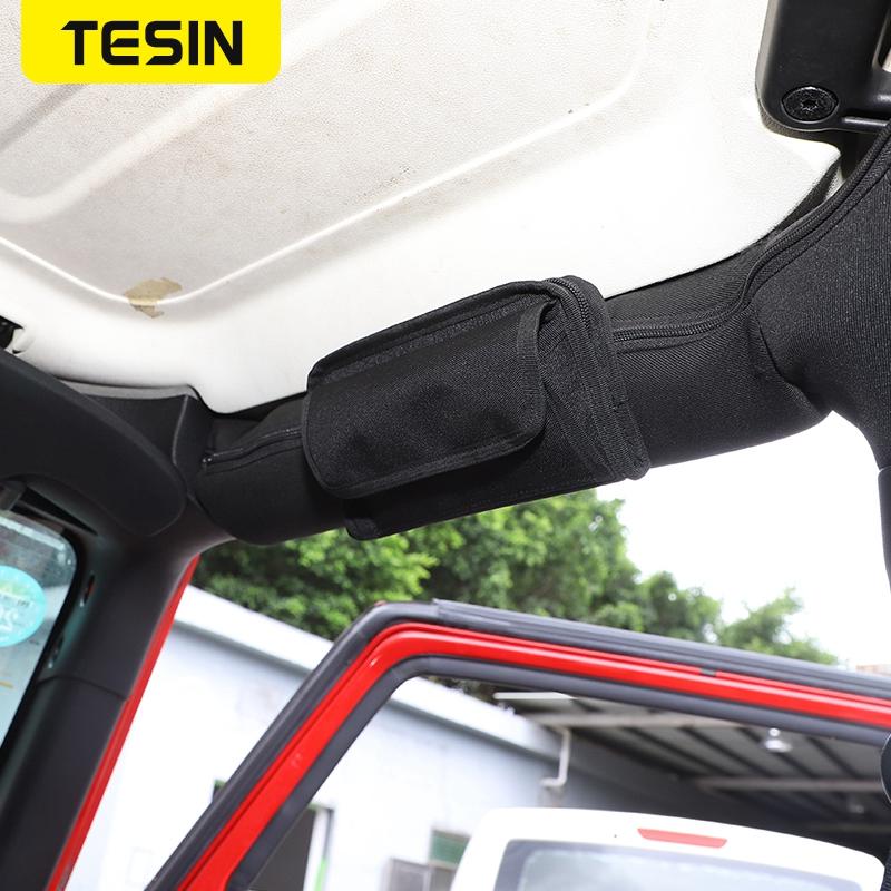 TESIN Уборка для Jeep Wrangler JK JL TJ 2018 + многофункциональная сумка для хранения очков для автомобиля Jeep Wrangler