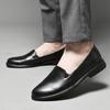 Модные мужские мокасины из натуральной кожи для мужчин, повседневные мокасины, дышащие кроссовки, мужская обувь для вождения, удобные туфли на плоской подошве