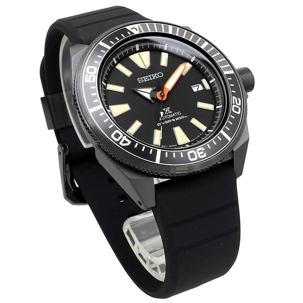 Seiko Watch Prospex Black Series Limited Edition Automatic Samurai Divers SRPH11