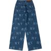 New MLB New York Yankees SS24 Jeans Women's Indigo 3FDPB0141-50INS