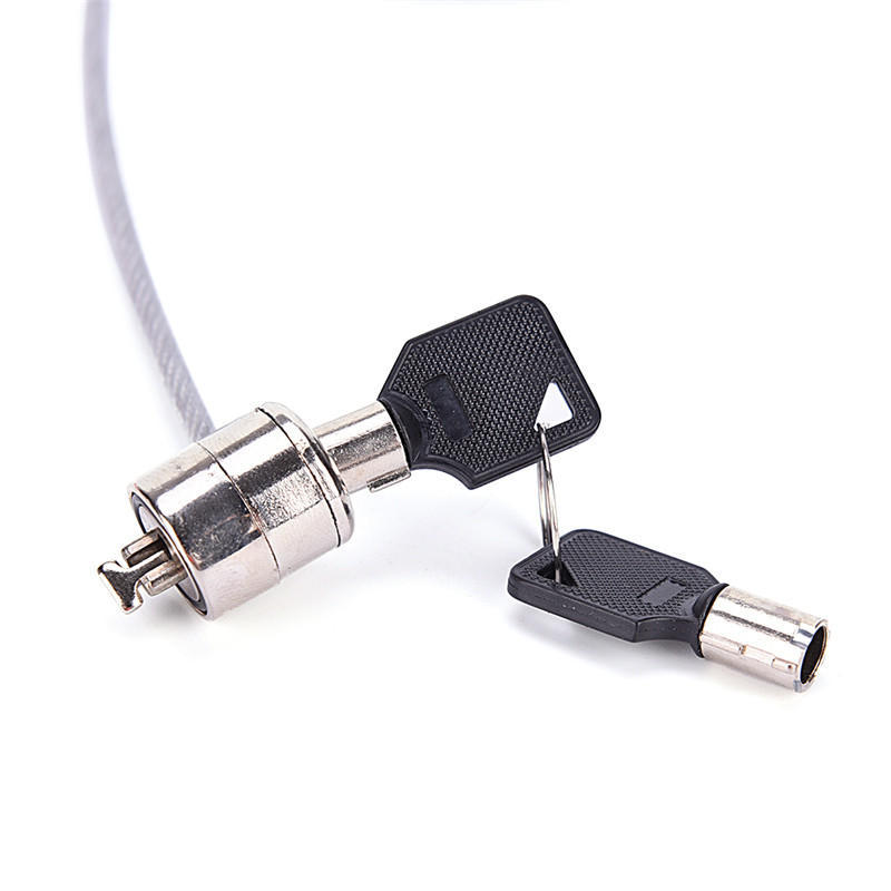 Office Notebook Laptop Pc Computer Desk Key Security Lock Chain Cable