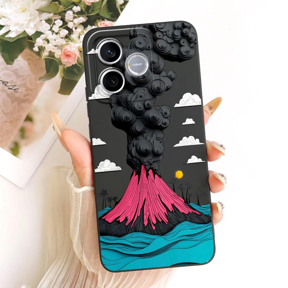 Чехол-крышка для Honor 600 Lite Милый Каваи Роскошный Модный Цветочный Рисунок Силиконовый Корпус Для Honor 600Lite LNA-NX1