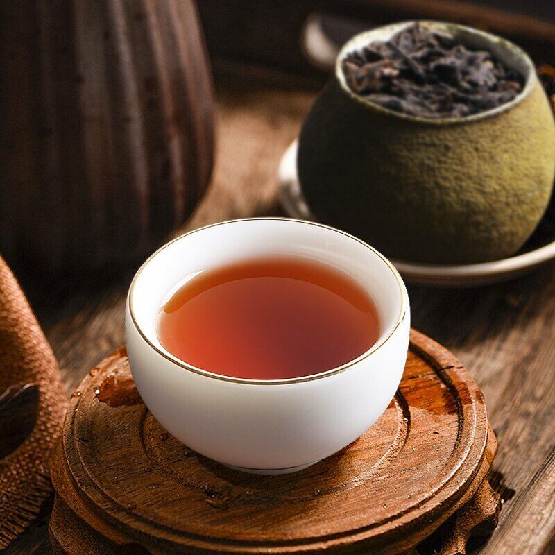 Шу Пуэр сушеные апельсиновые цедры Ганпу спелый пуэр с фруктовым ароматом, подарочная упаковка, 65 г, 2020 г.