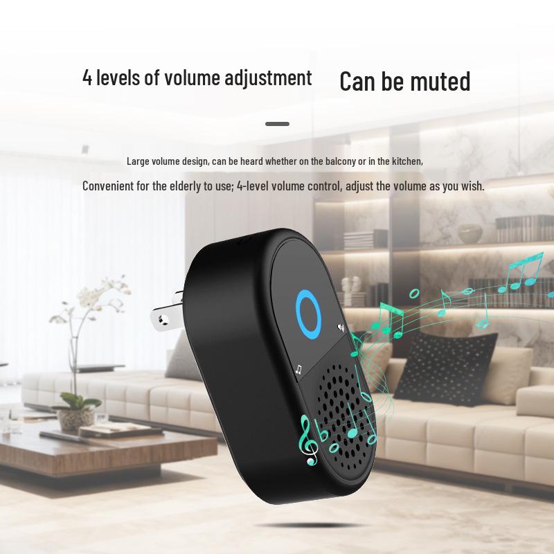 Новый беспроводной дверной звонок с самопитанием, громкий 433 МГц для склада или использования на улице в вилле