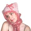 Хэллоуин Шапка-бини Вязаная шапка-бини Уникальная шапка с кошачьими ушками и рожками Головной убор для вечеринки и праздника Теплая шапка для женщин