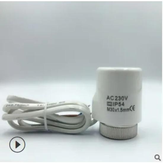 230 В нормально замкнутый электрический термопривод головка клапана для термостатического коллектора радиатора напольного отопления нормально открыт закрыт