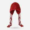 Handmade Ear Protection Hat Tassel Pullover Hat Cute Knitted Hat  Women