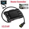 Universal 12V/24V LCD Monitor Switch+Remote Control Accessories For Car Track Diesels Air Heater Parking Heater Controller