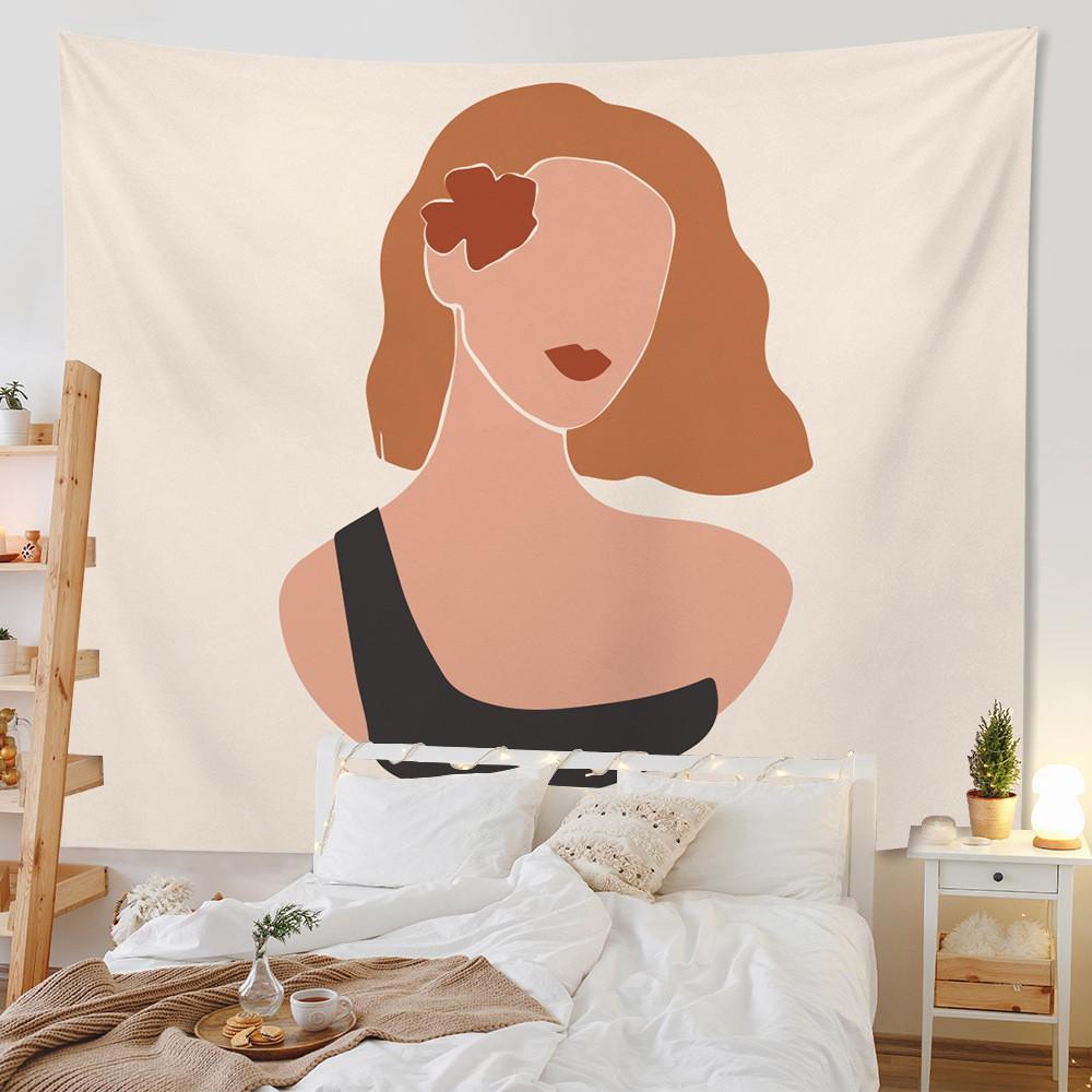 Домашний декор Моранди гобелен фон для комнаты гостиная спальня настенный фон настенная скатерть