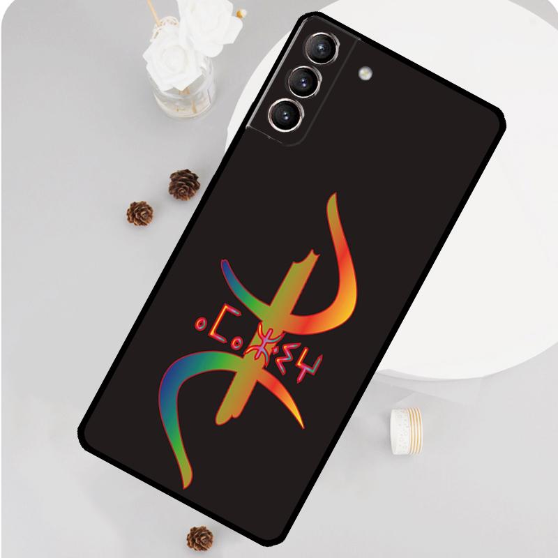 Чехол для телефона с флагом берберов Амазигов для Samsung Galaxy S24 S26 Ultra S20 S21 S22 S23 S25 Plus S10 S25 FE Funda Cover