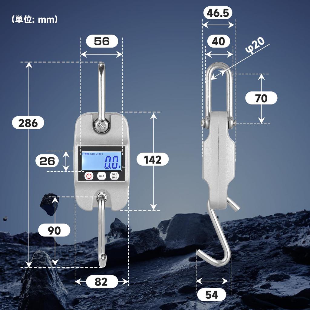 Весы подвесные Bonvoisin 300 кг Весы крановые Цифровые подвесные весы Супермаркет Склад Работа от батареек Продано Японская инструкция в комплекте (батареи