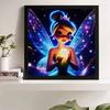 Полная круглая алмазная живопись Красивое искусство эльфов Стразовая картина Мозаика Сделай сам 5D Вышивка крестом Домашнее украшение