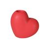 Красный подсвечник в форме сердца, романтический керамический подсвечник для свадебной вечеринки, обеденного стола