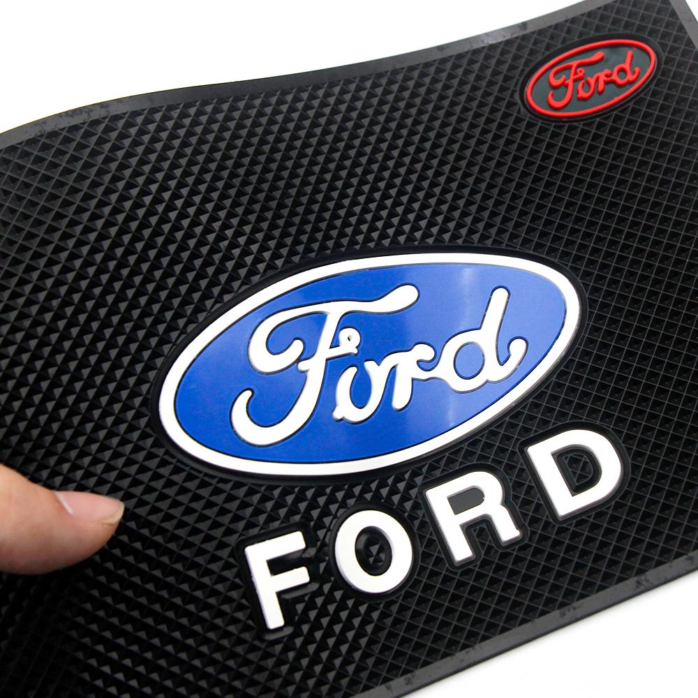 IARW2 Non-Slip Silicone Dashboard Phone Holder For Ford Explorer Bronco F150 Escape Anti-Shock Mat Maverick Car Interior Accessories
