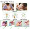 Набор из 2 предметов для раннего обучения детей, корректор захвата ручки, случайный