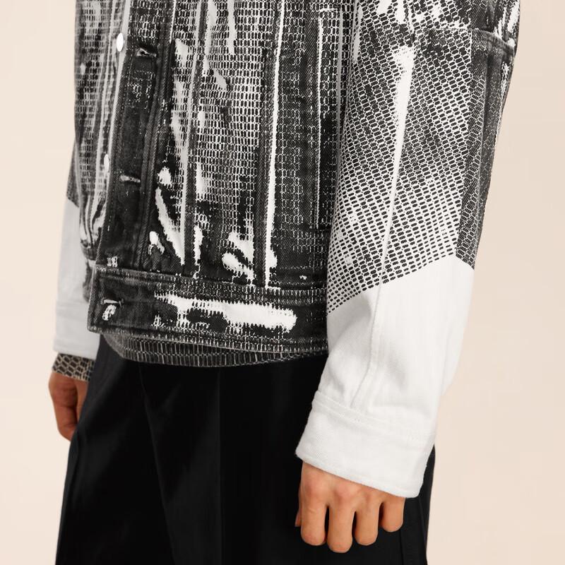 CROQUIS Men's Loose Casual Denim Jacket