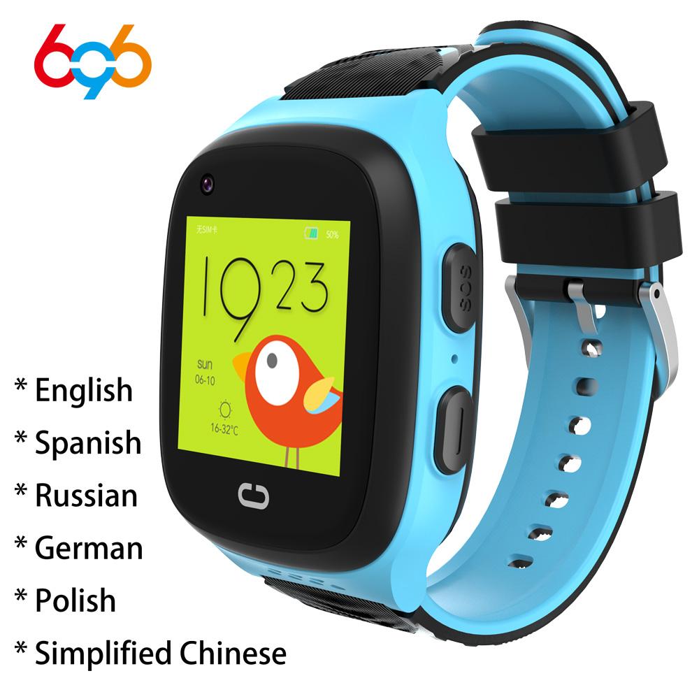 4g Kids Smart Watch Gps Wifi Video Call With Face-lock Sos Tracker Location Ip67 Waterproof Children's Smart Watch Camer