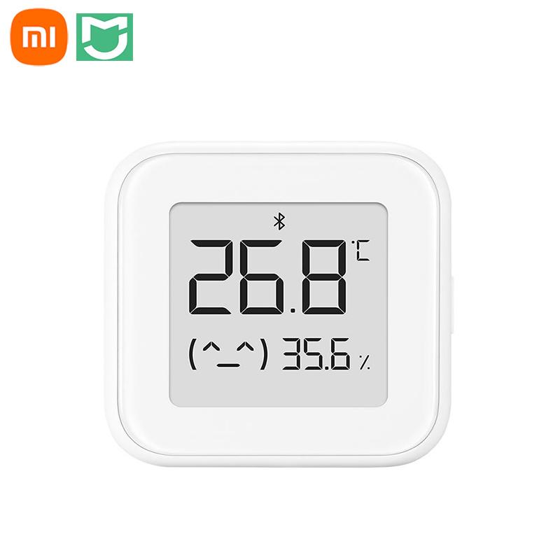 Обновленная версия Xiaomi Mijia Bluetooth термометр гигрометр чернильный экран умный монитор температуры и влажности напоминание режим ребенка