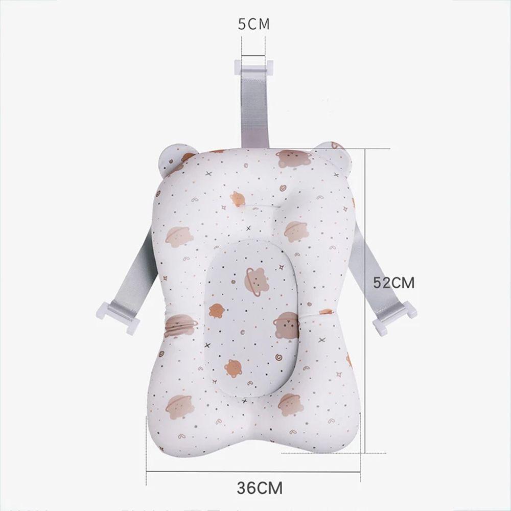 Rabbit Anti-Slip Bear Infant Bathtub Pad Newborn Bath Seat Shower Support Mat Baby Bath Cushion