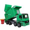 Garbage Truck Simulation Inertia Garbage Truck Sanitation Vehicle Model Recycling Truck Toy with 3 Trash Dump Truck for Boys and Girls Toy, Children's
