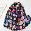 2024 Spring And Autumn Winter New Cotton And Hemp Long Thin Scarf Travel Versatile Sunscreen Warm Shawl For Women