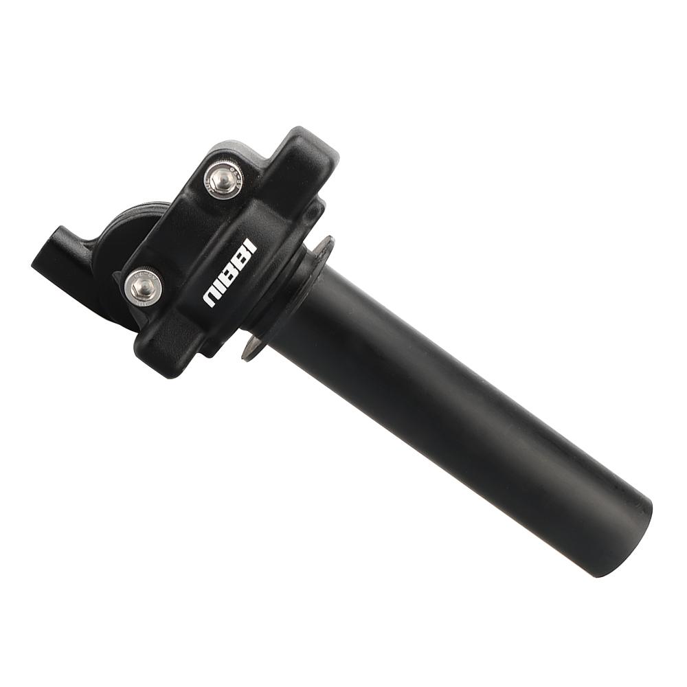 NIBBI Motorcycle Grips Pcx CNC Aluminum Throttle Twist Handlebar For Honda Exc Tmax 530 Yamaha Mt 07 Pit Bike Moto Accessories