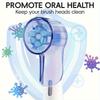 Universal Electric Toothbrush Head Protective Cover With Cap Toothbrush DustProof Cover Plastic Travel Portable Toothbrush Case