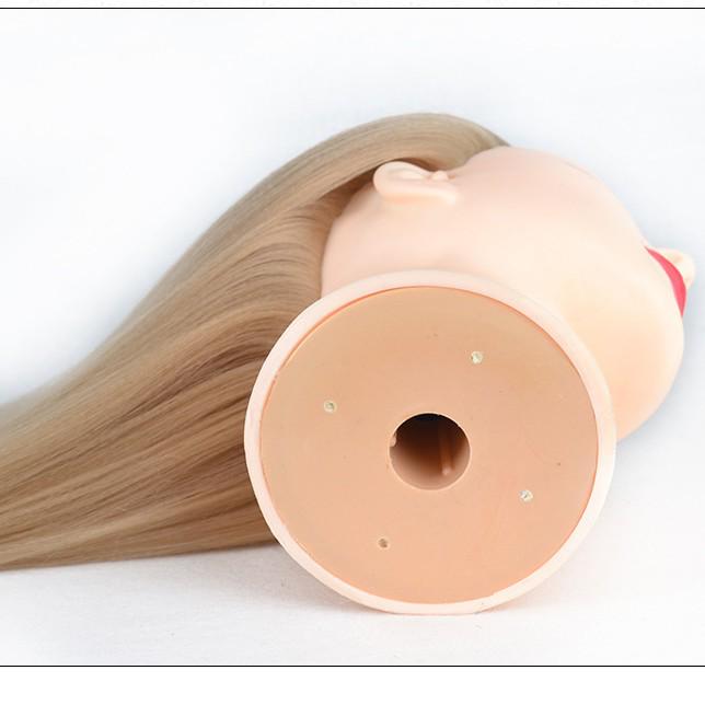 Манекен-голова для парикмахерской практики (стрижка, плетение, макияж)