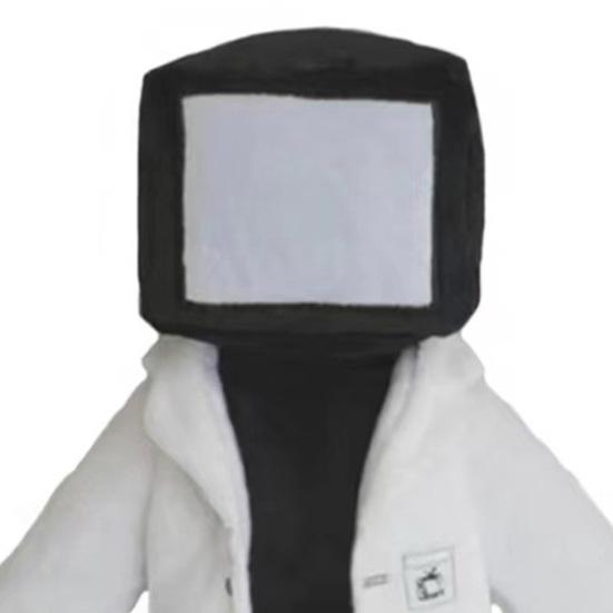 Телевизор Человек Плюшевая Игрушка ПП Хлопок Полностью Наполненный Спикер Мягкая Плюшевая Кукла Коллекционные Подарки для Детей Вентиляторы Украшения Хэллоуина Рождественский День Рождения