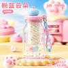 Бутылка для воды детский стакан для воды летний яблоко мультфильм стакан с трубочкой высокая ценность разделение чая портативная веревка пластиковый стакан