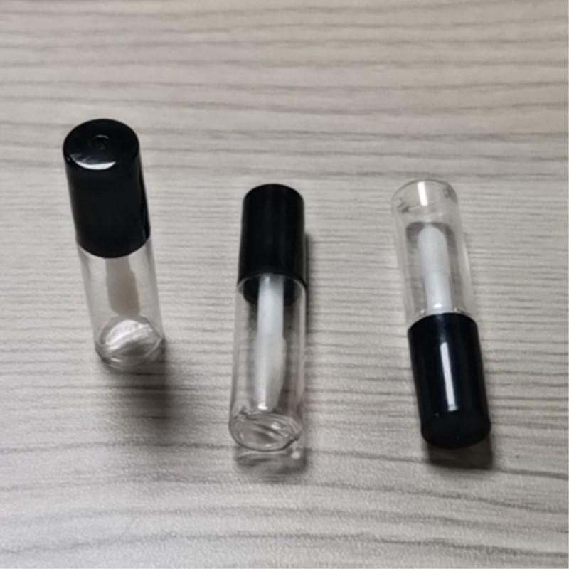New 1.5ml Round Mini Lip Glaze Tube - Empty Makeup Packaging