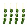Artificial Vegetables String Simulated Vegetable Garland Realistic Decorative Fake Veggies for Home Farmhouse Kitchen Farm Party Wall Decoration