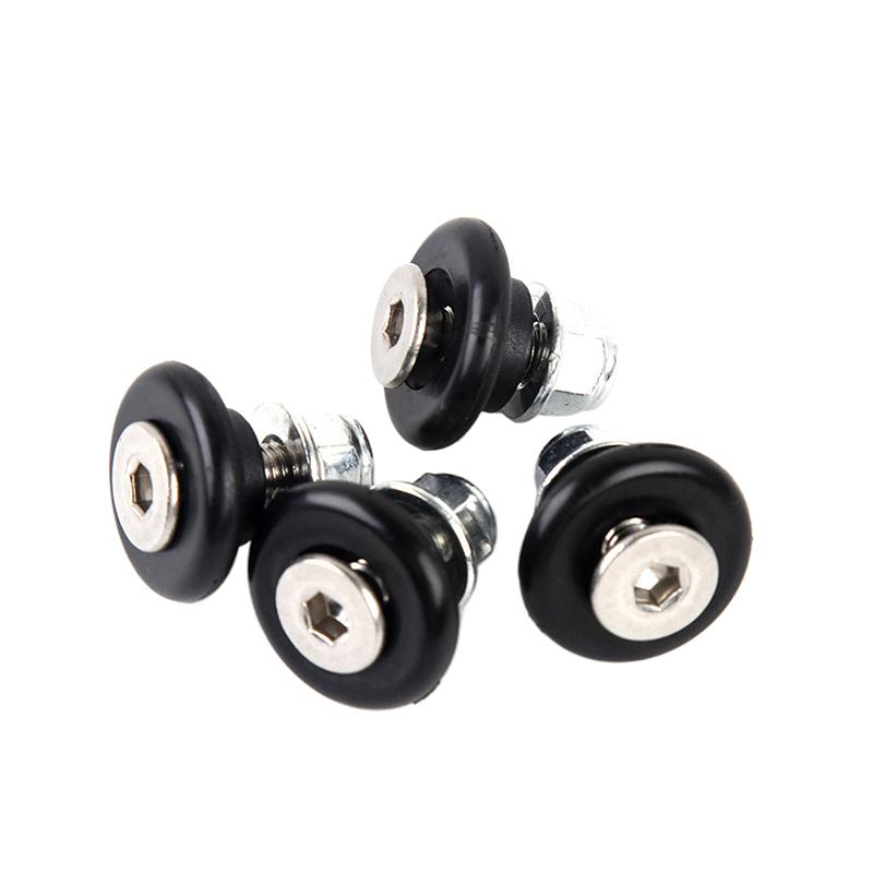 4 шт. универсальный мотоциклетный задний багажник, багажник, багажник, кронштейн, основание, втулка, пряжка, пластиковые распорки