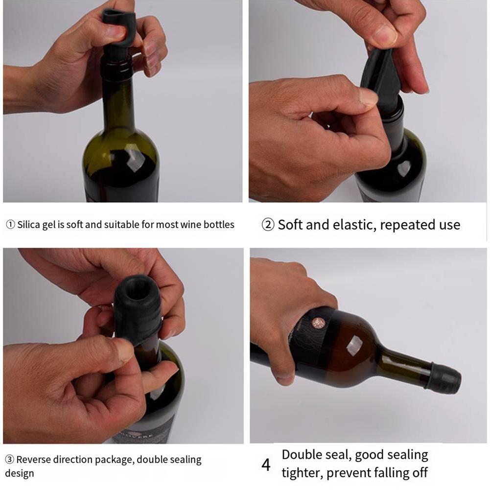 - Фьорки Вайнфершль?ссе ф?r Weinflaschen, wiederverwendbarer Sektflaschenversch