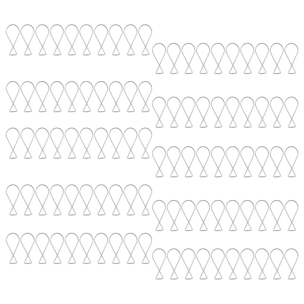 100 шт. подвесной крючок оцинкованная сталь автоматические отскакивающие зажимы потолочные декоративные пряжки