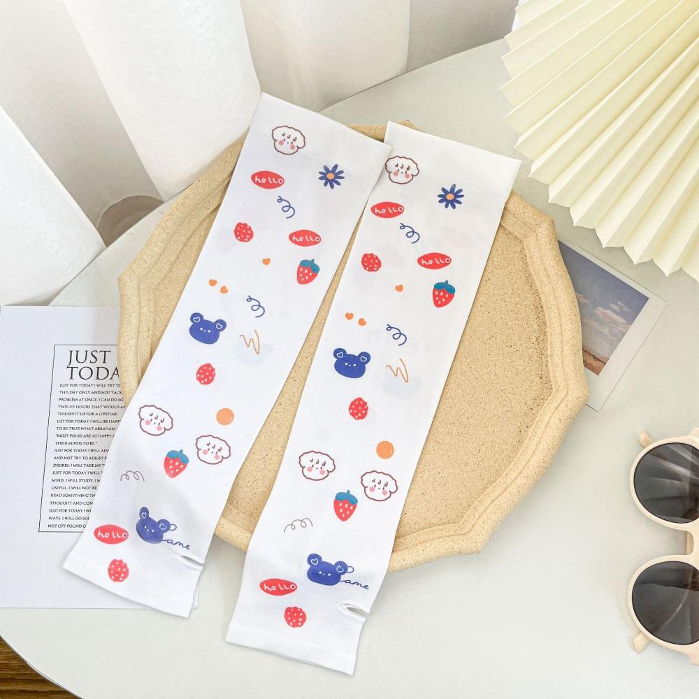 Защита руки Защита кисти Рукав из ледяного шелка Солнцезащитные перчатки Женские перчатки Рукава