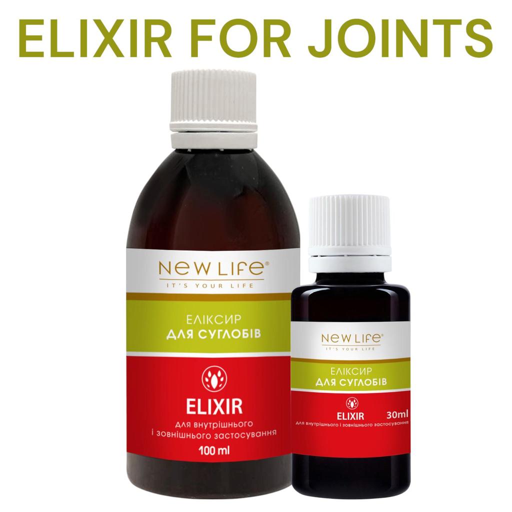 Эликсир для Суставов на Травах Диетическая Добавка New Life